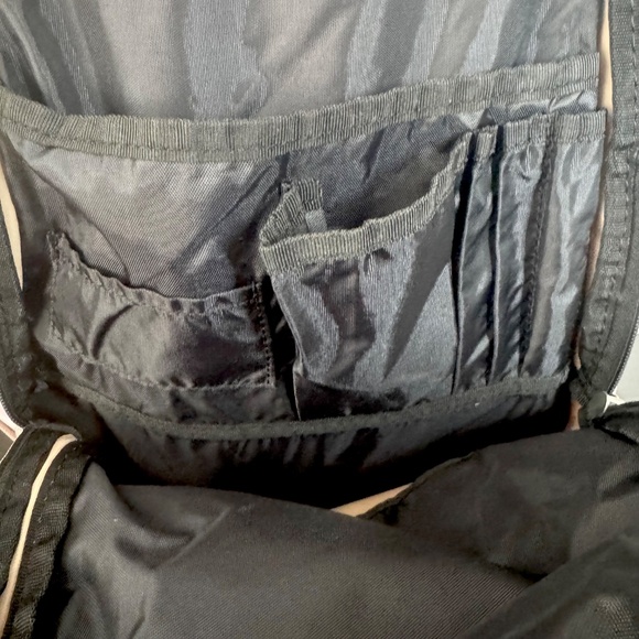 NIKE Varsity Backpack Large/3 Section/Light Brown and Pink/School/Work/Casual - Picture 12 of 15